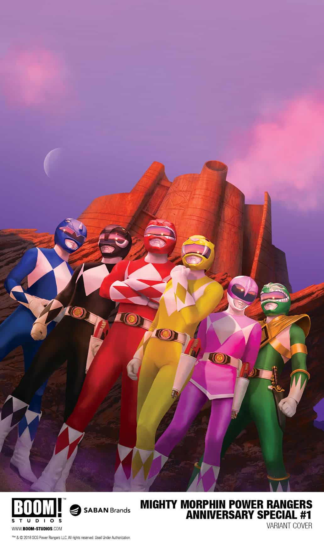 Celebrate Saban's Power Rangers 25th Anniversary With A New Comic Book  Special! – BOOM! Studios