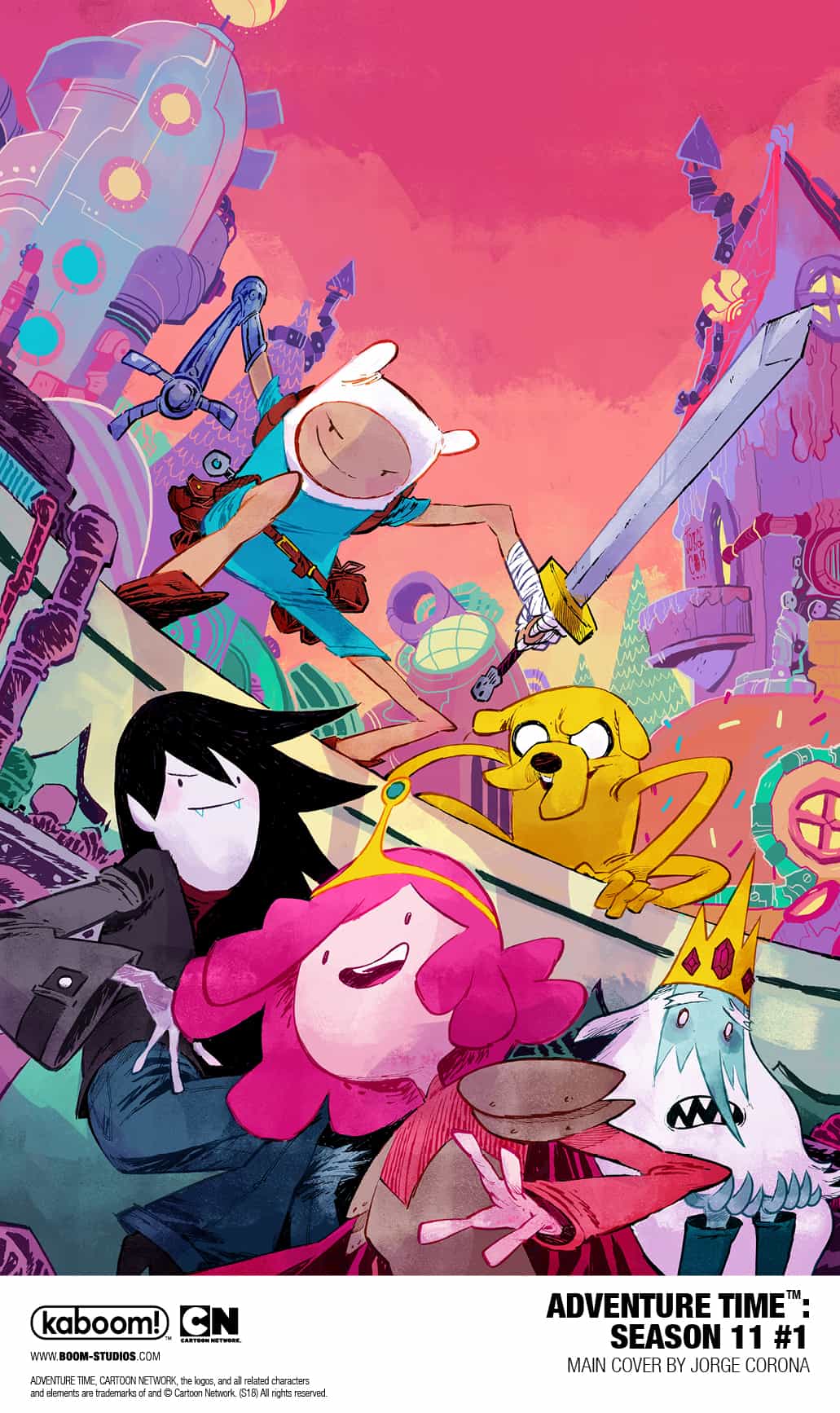 BOOM! Studios & Cartoon Network Announce ADVENTURE TIME SEASON 11, an All  New Comic Book Series – BOOM! Studios
