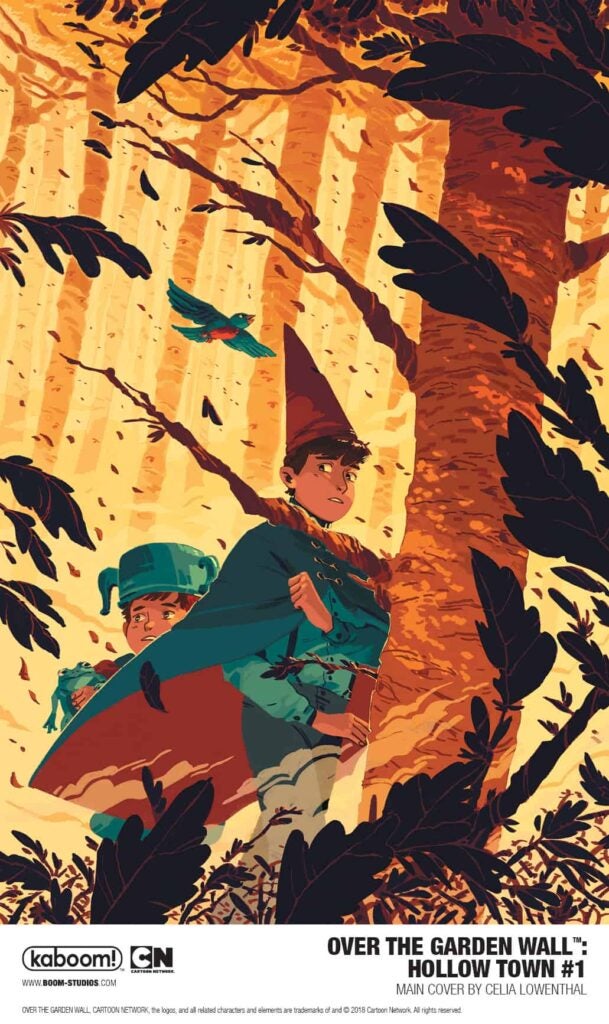 OVER THE GARDEN WALL HOLLOW TOWN 1 First Look BOOM! Studios