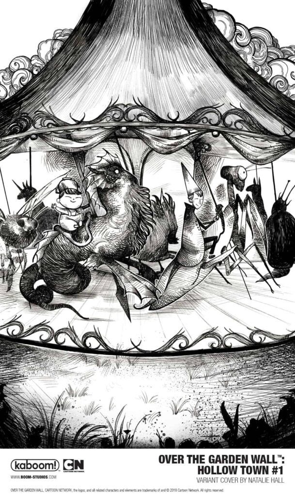 OVER THE GARDEN WALL HOLLOW TOWN 1 First Look BOOM! Studios