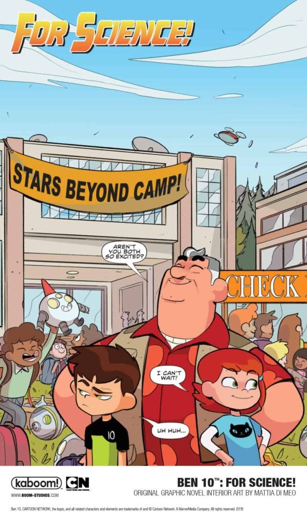 BEN 10: FOR SCIENCE First Look – BOOM! Studios BEN 10: FOR SCIENCE First Look – BOOM! Studios