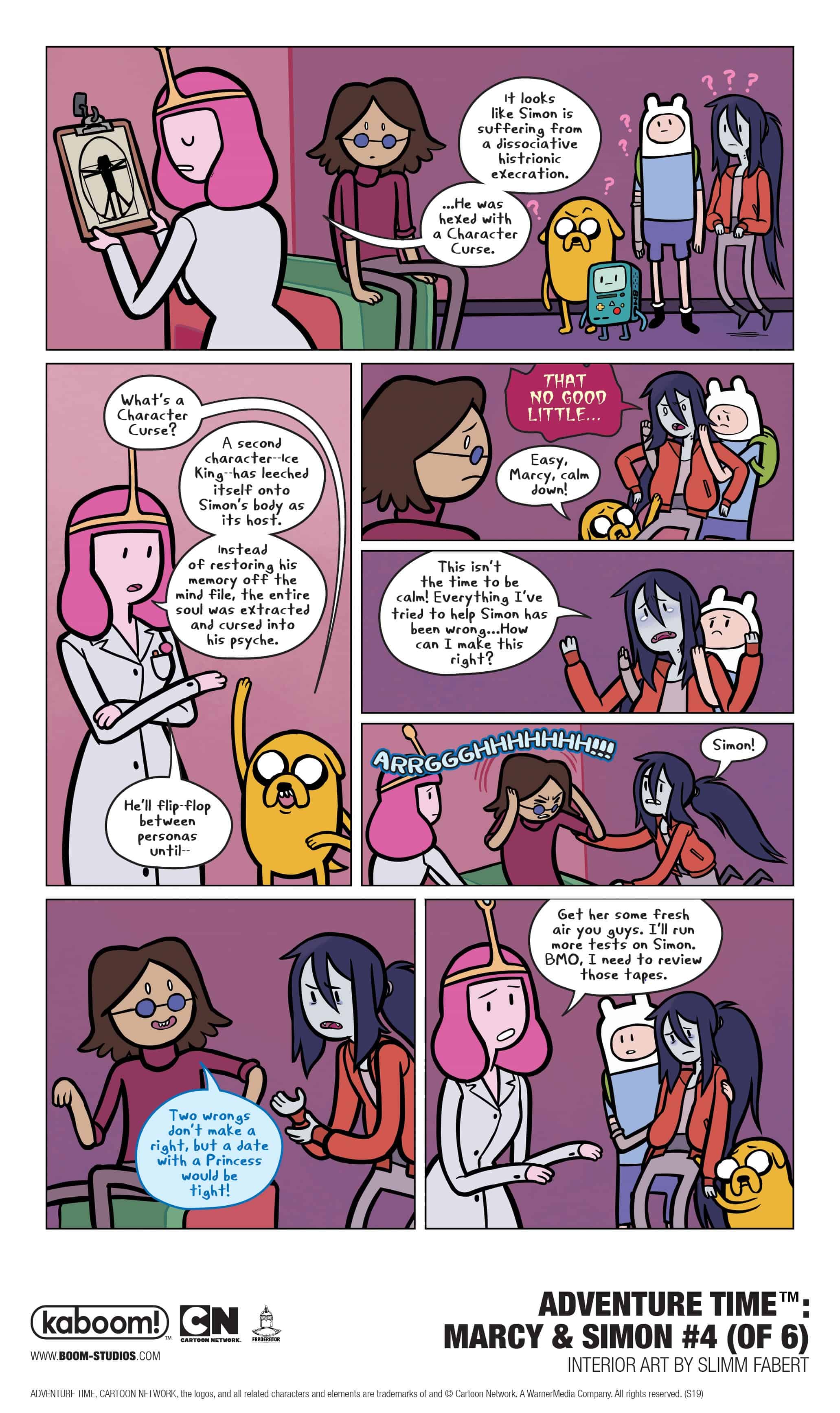 Marcy and simon comic