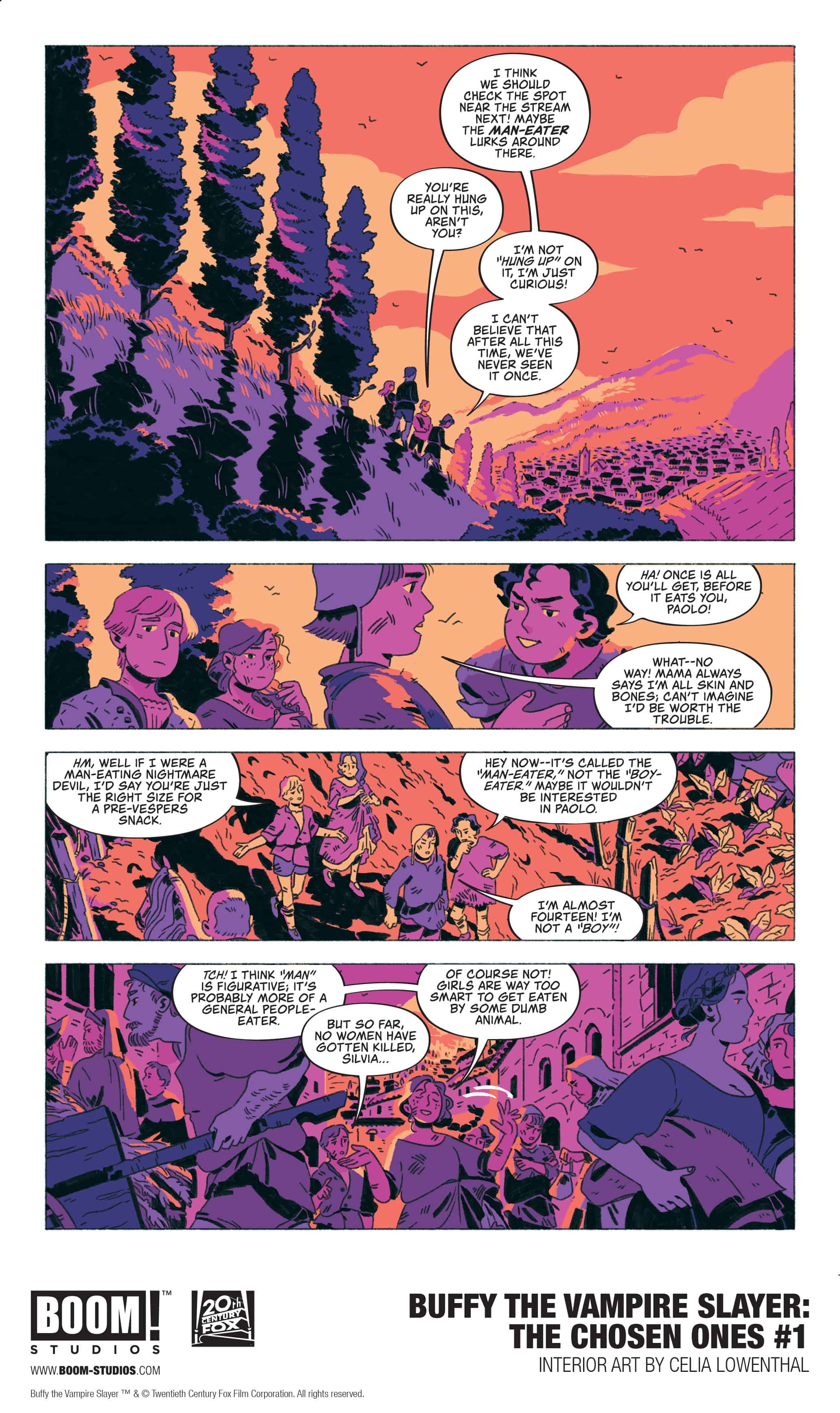 BUFFY THE VAMPIRE SLAYER: THE CHOSEN ONES #1 First Look – BOOM 