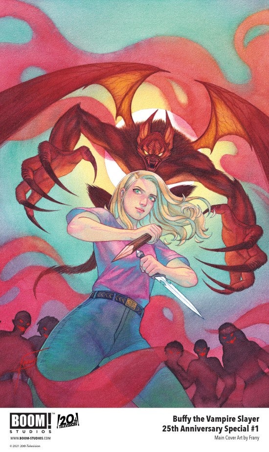 BUFFY THE VAMPIRE SLAYER 25TH ANNIVERSARY SPECIAL Announcement – BOOM!  Studios