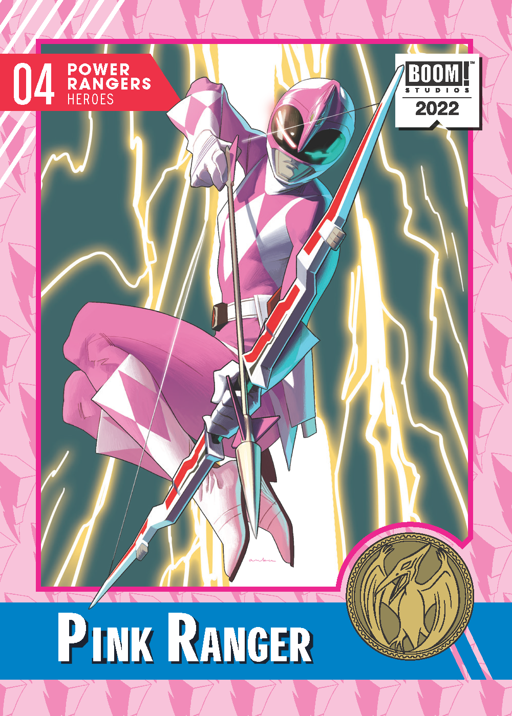 Mighty Morphin Power Rangers 100 Trading Cards BOOM! Studios