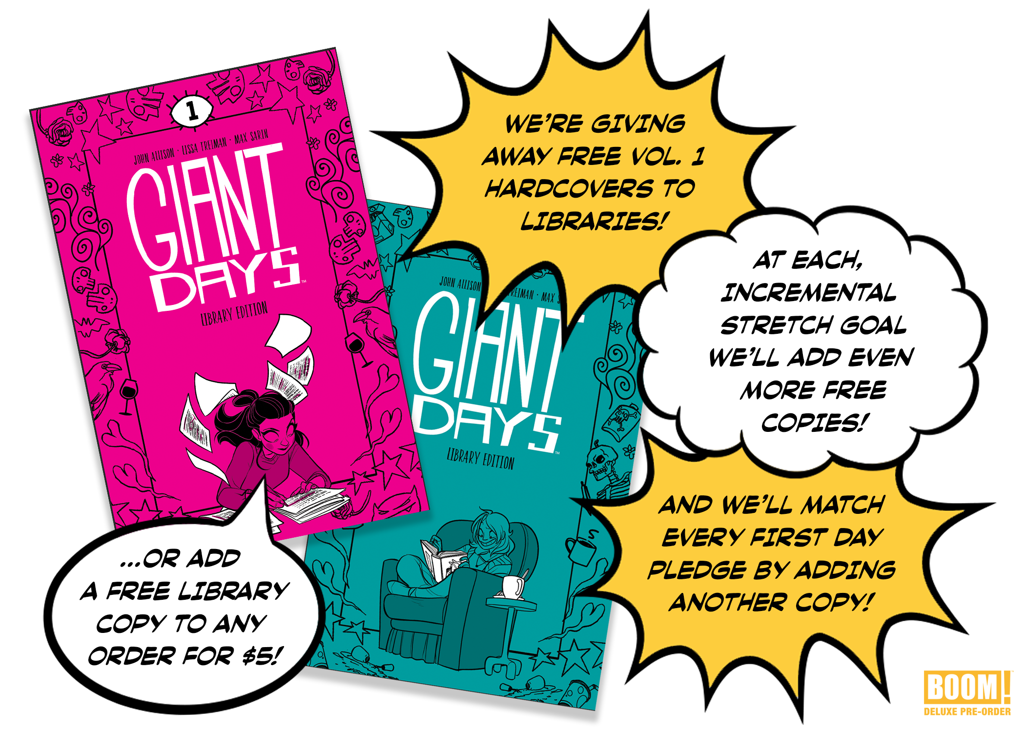 The Complete GIANT DAYS Library (for Libraries...and You!) BOOM! Studios