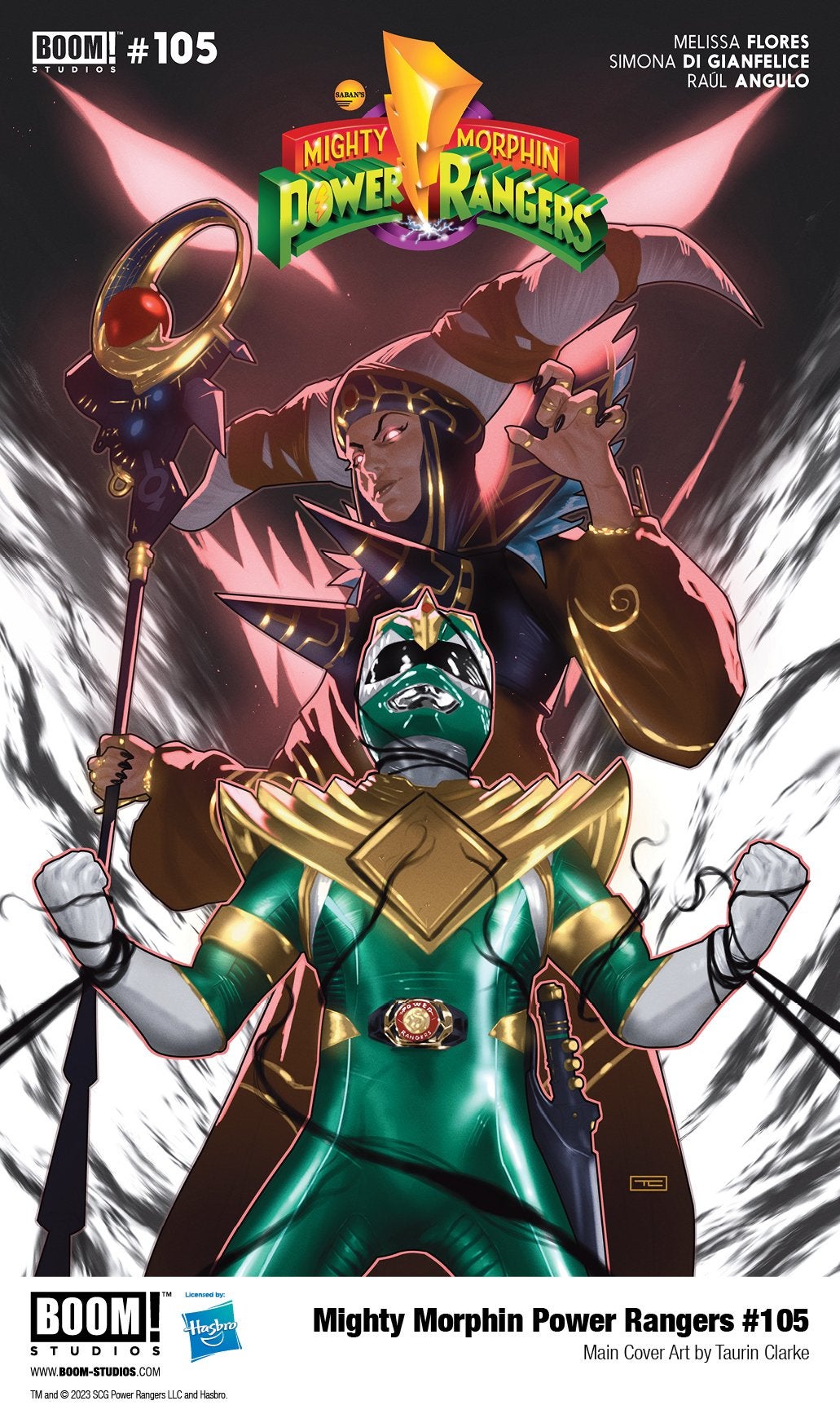 Mighty Morphin Power Rangers #105 First Look - BOOM! Studios