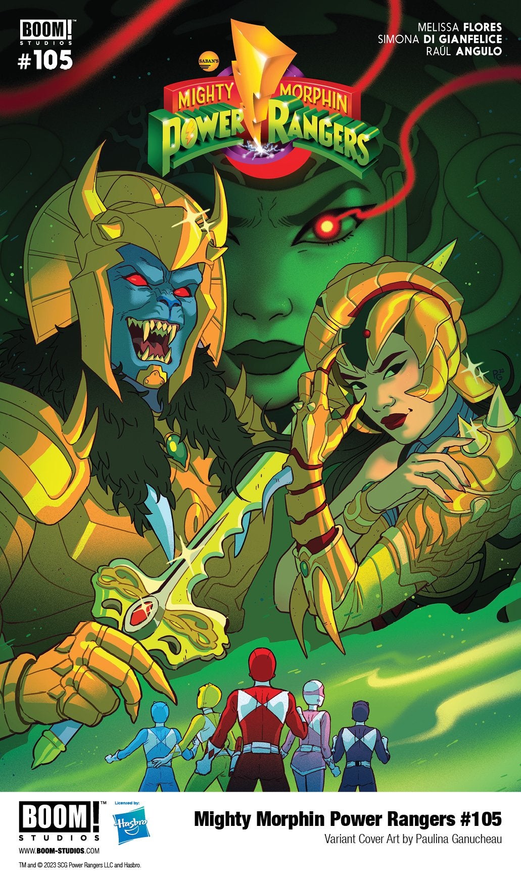 Mighty Morphin Power Rangers #105 First Look - BOOM! Studios