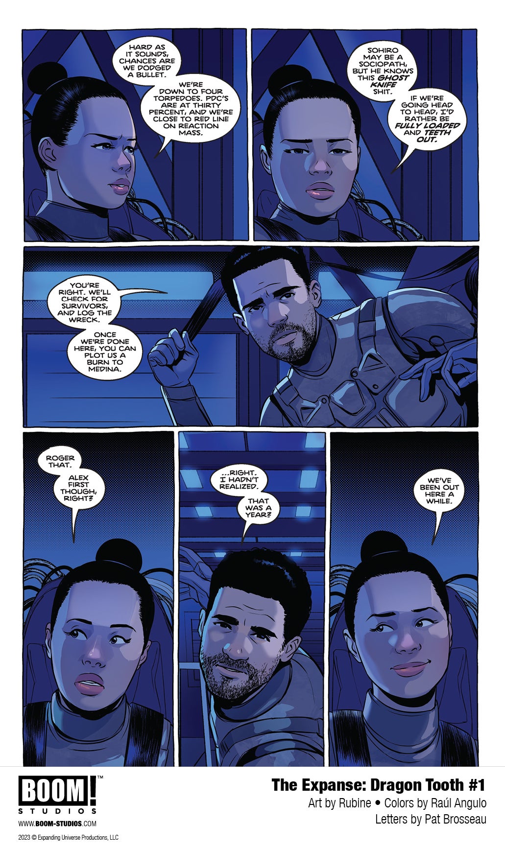 THE EXPANSE DRAGON TOOTH 1 First Look BOOM! Studios