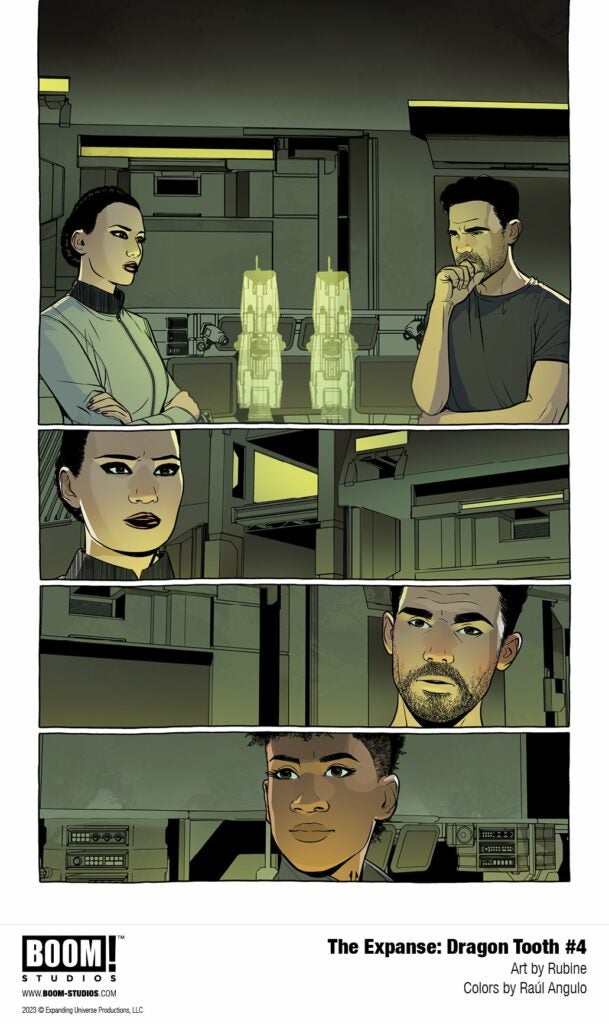THE EXPANSE DRAGON TOOTH 4 First Look BOOM! Studios