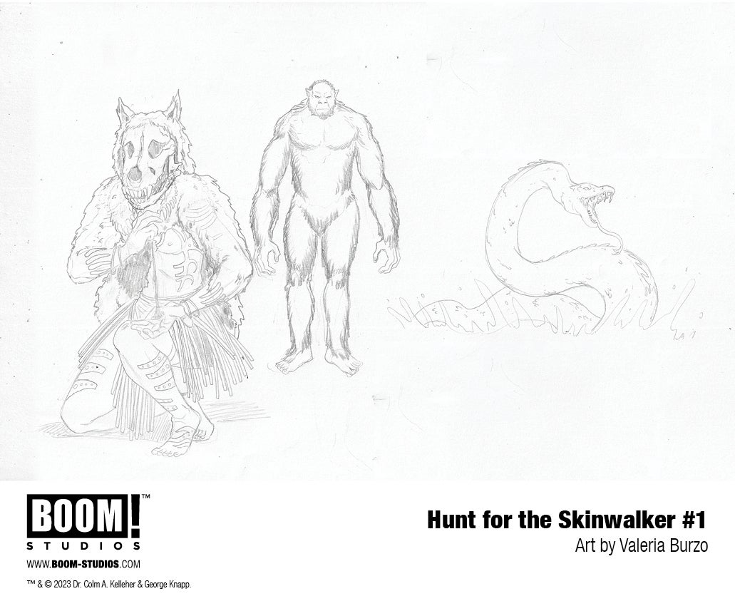 HUNT FOR THE SKINWALKER Announcement BOOM! Studios