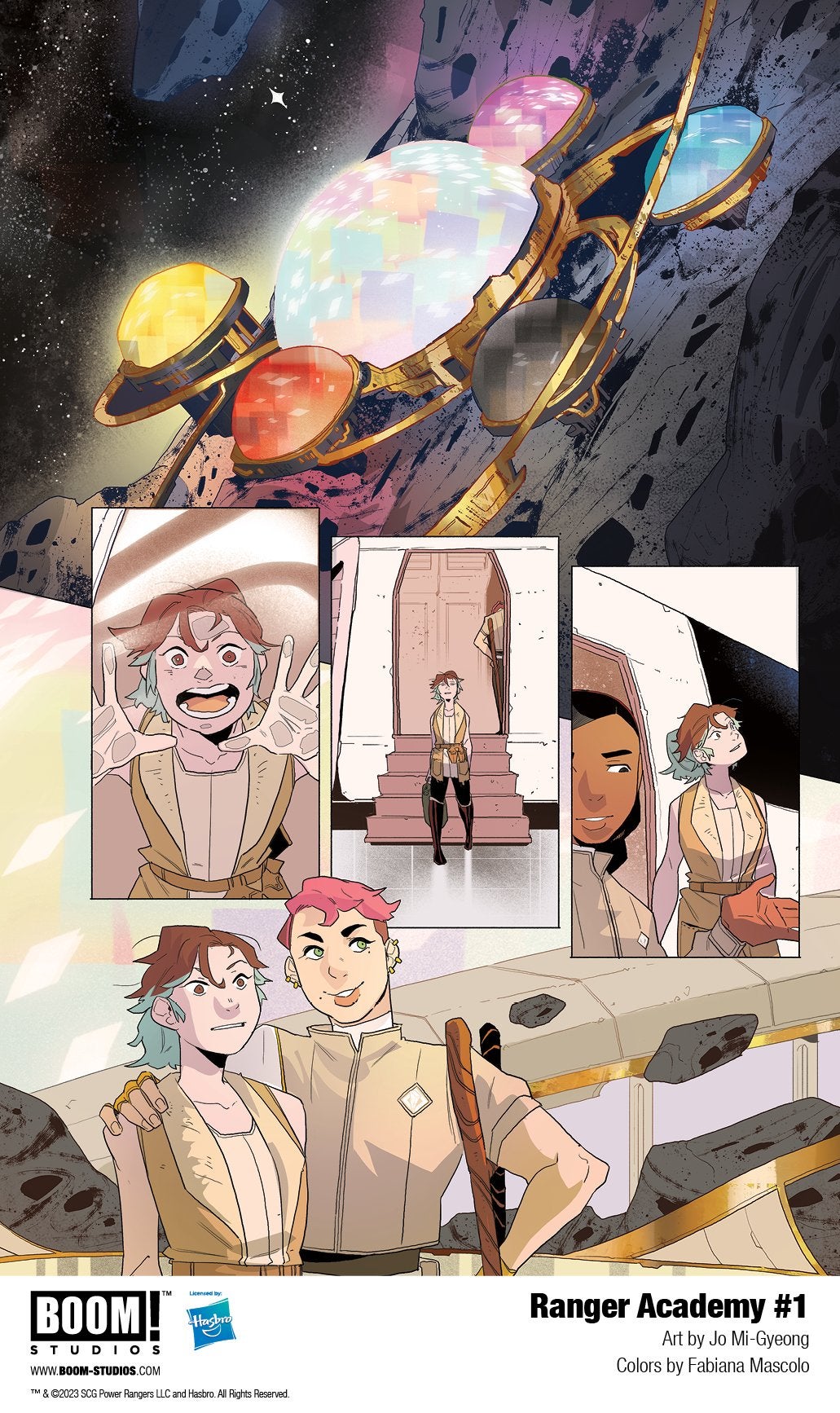 RANGER ACADEMY Series Announcement BOOM! Studios