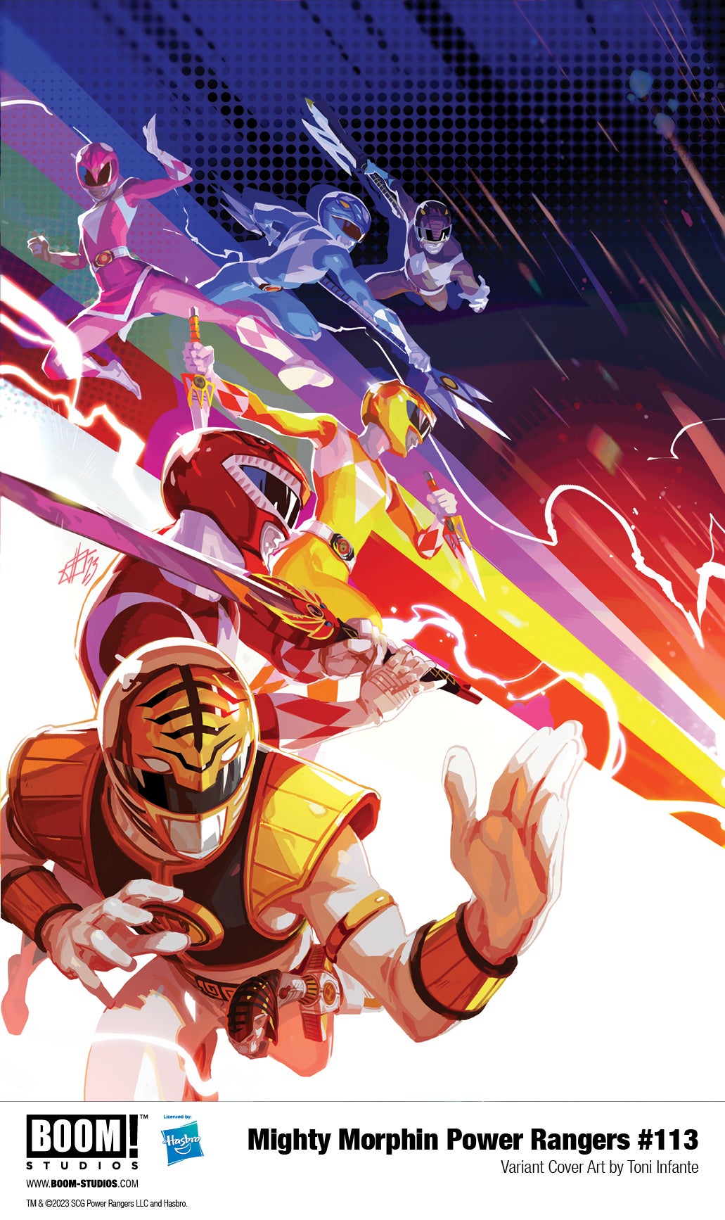 Boom! Studios Reveals Power Rangers Darkest Hour Comic Event and