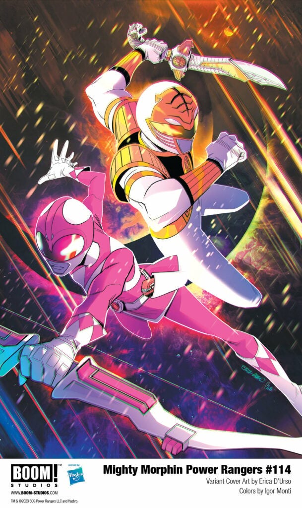 Mighty Morphin Power Rangers Pink #1 Pena Coloring Book Variant Boom 2016 –  Ultimate Comics