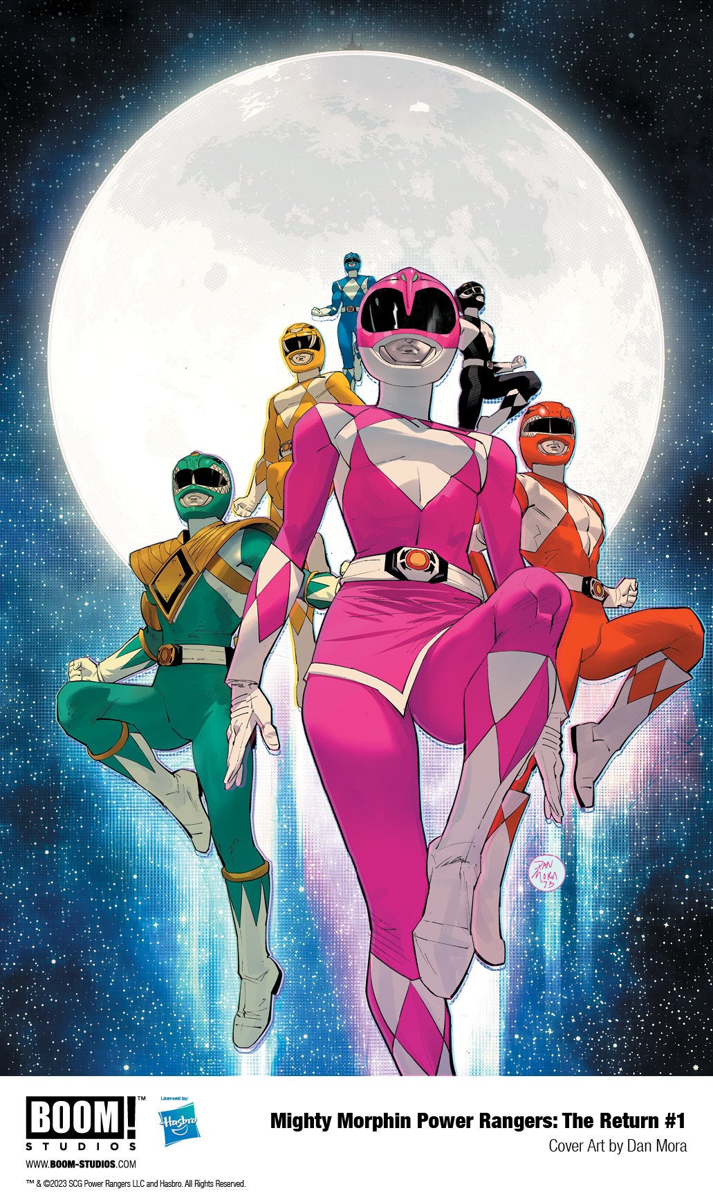MIGHTY MORPHIN POWER RANGERS: THE RETURN Series Announcement - BOOM ...