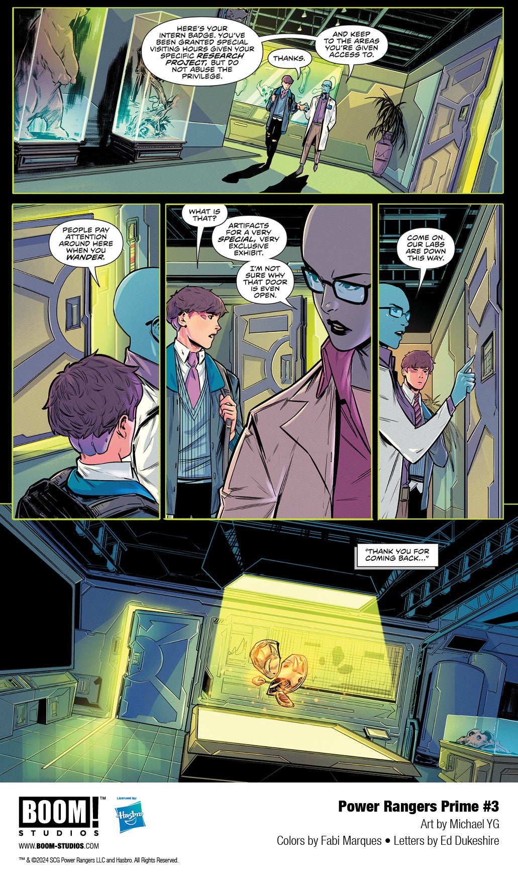 POWER RANGERS PRIME #3 First Look - BOOM! Studios